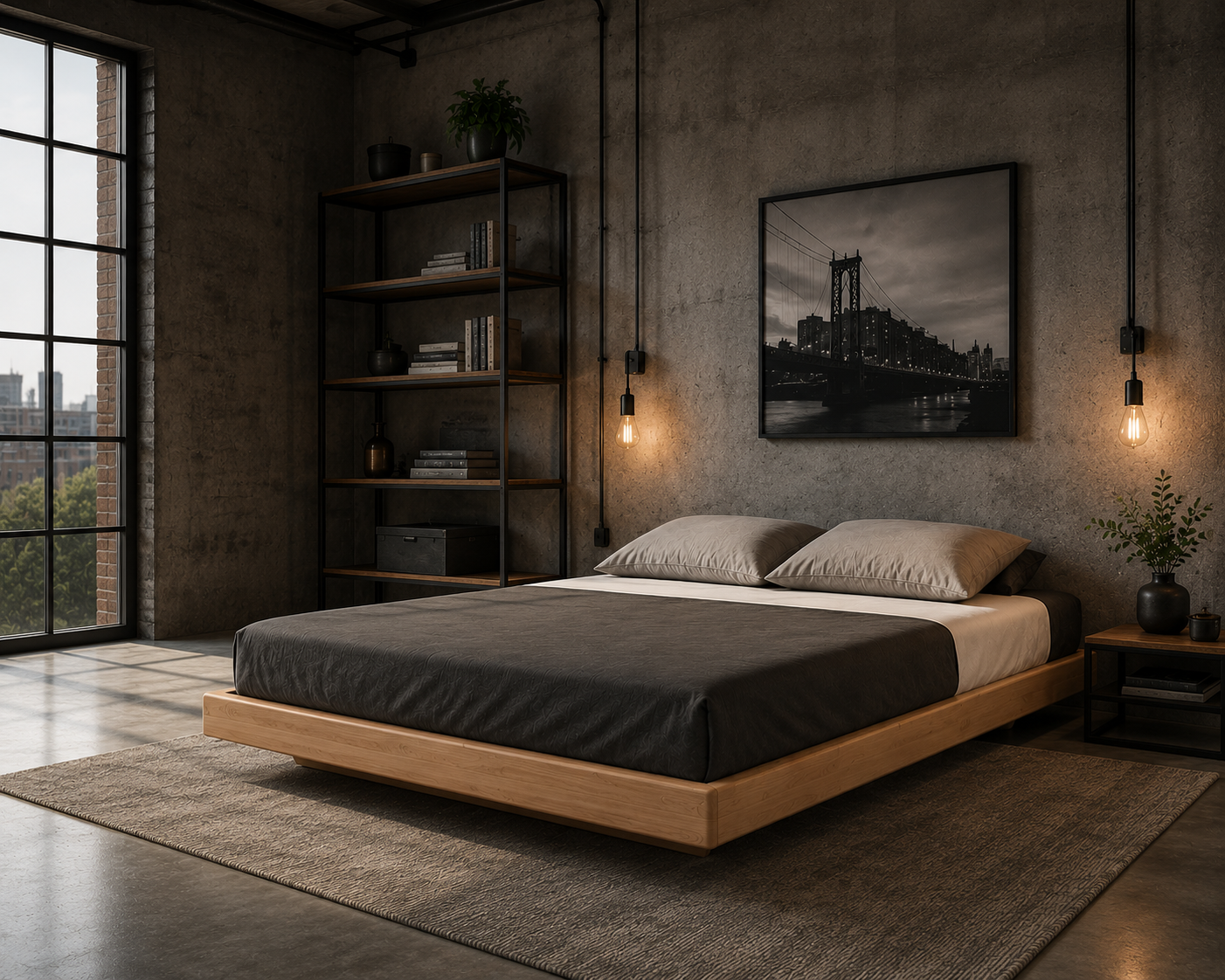 Tarra Bed / Διπλό Κρεβάτι Μασίφ