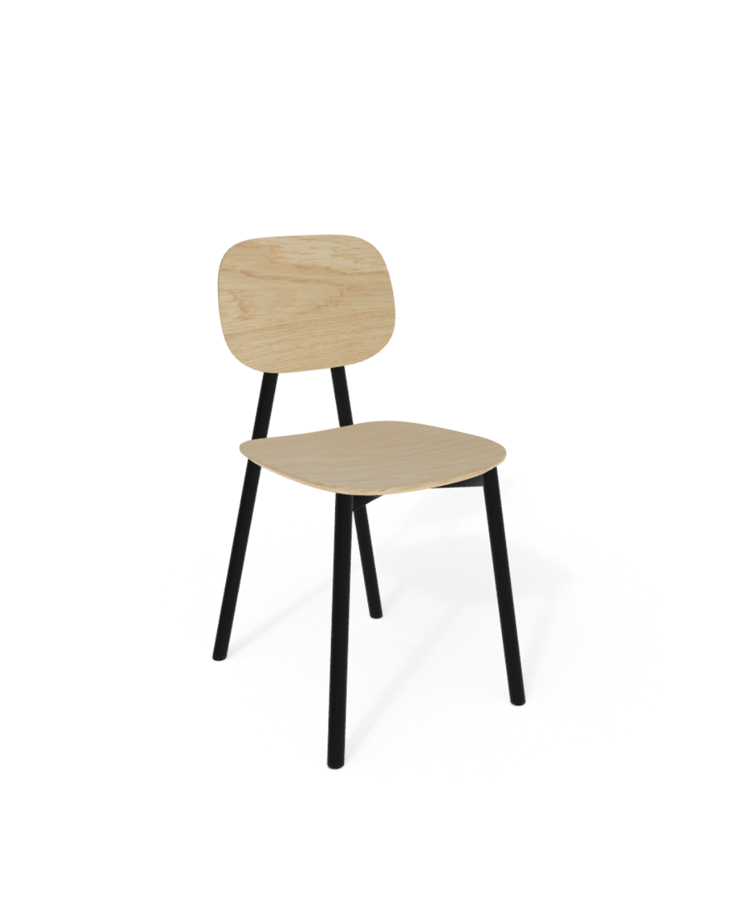 TATA YOUNG VENEERED Καρέκλα Pointhouse 2τμχ