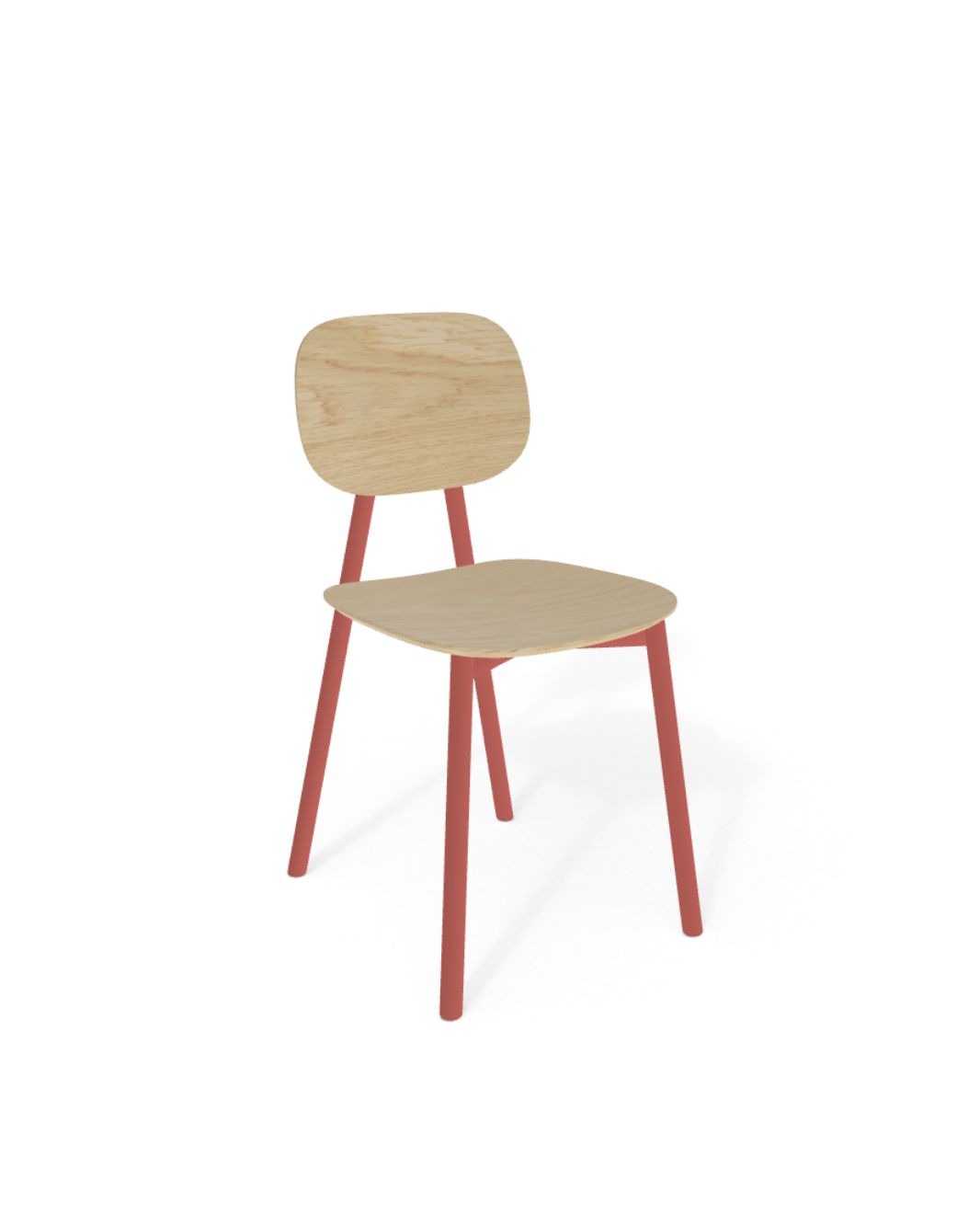 TATA YOUNG VENEERED Καρέκλα Pointhouse 2τμχ