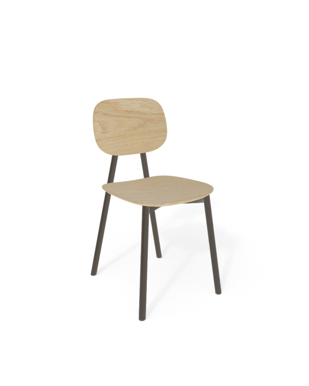 TATA YOUNG VENEERED Καρέκλα Pointhouse 2τμχ