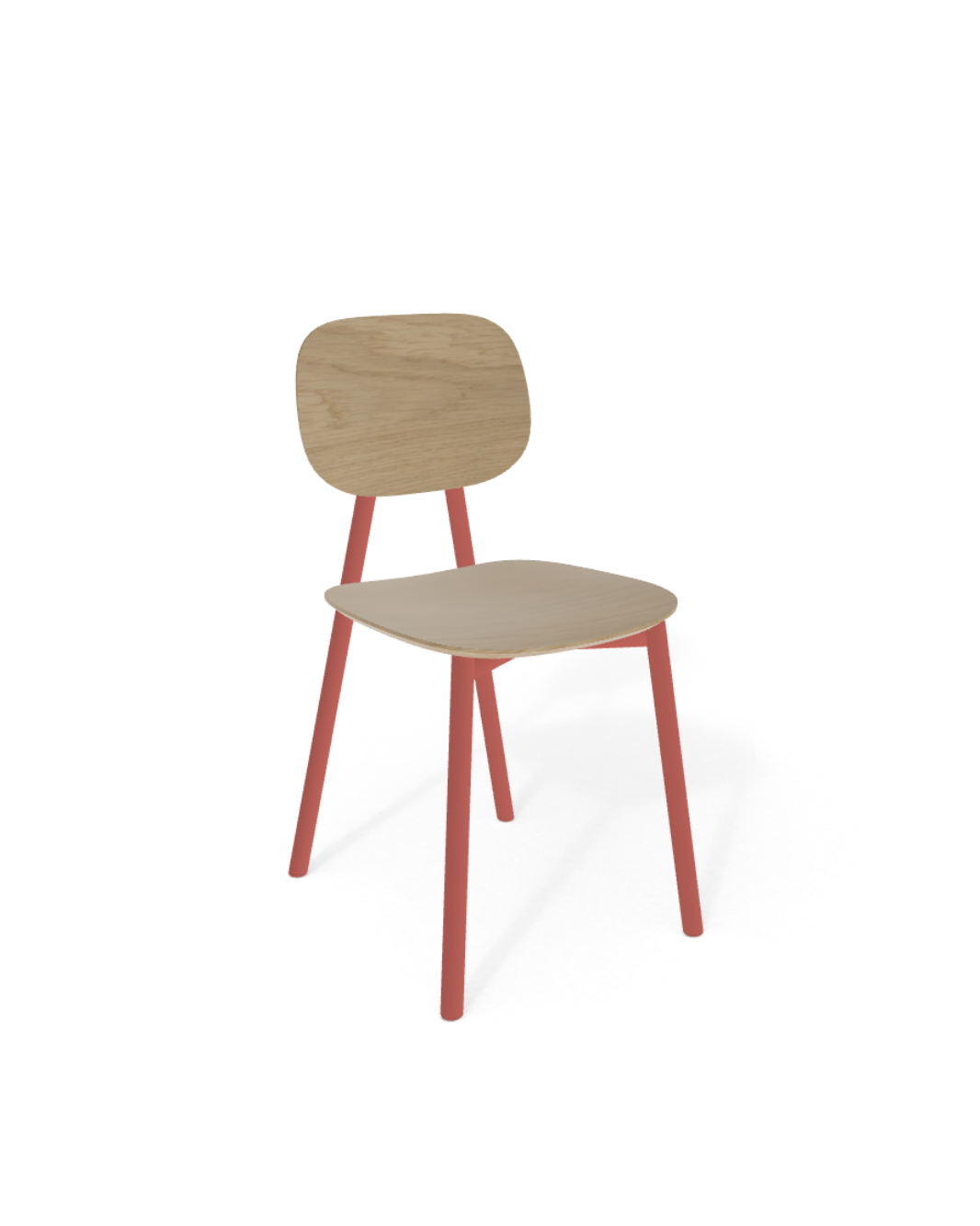 TATA YOUNG VENEERED Καρέκλα Pointhouse 2τμχ