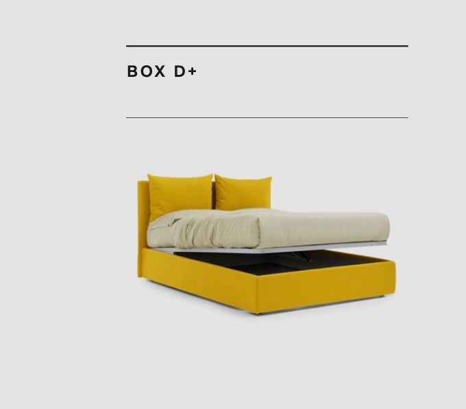 Terra Bed Noctis / Ντυμένο κρεβάτι με αποθηκευτικό χώρο