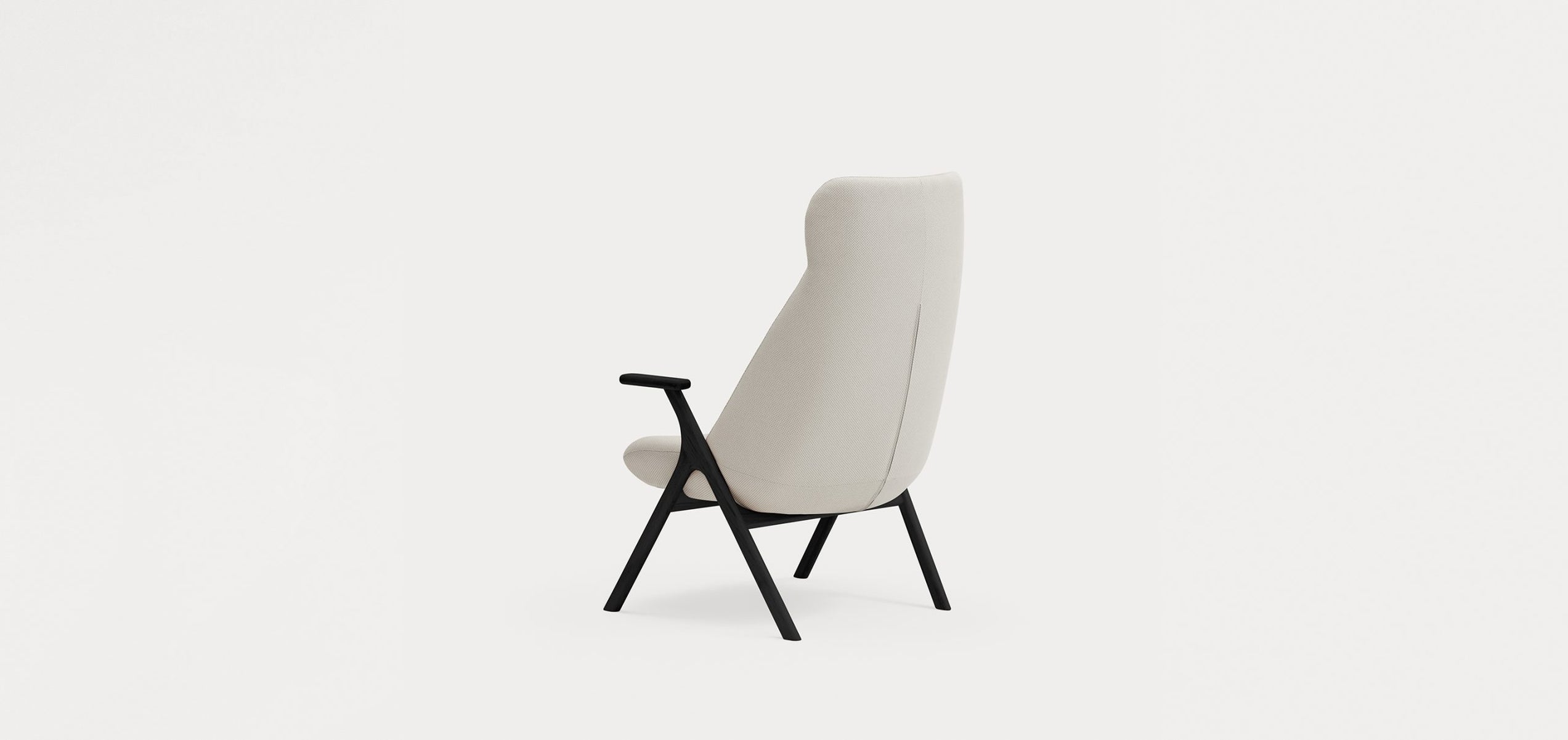 Dins Wood Armchair High / Πολυθρόνα