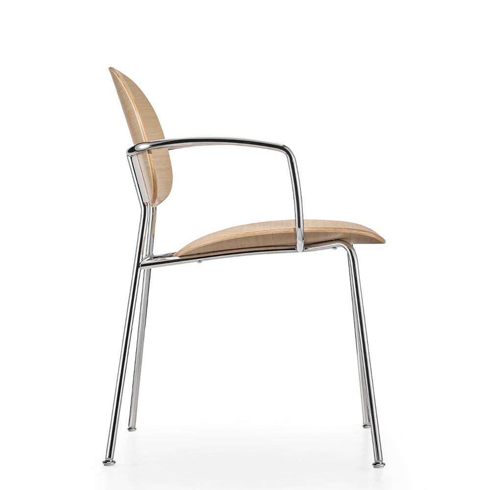 Καρέκλα Tondina Wood Arms Infiniti