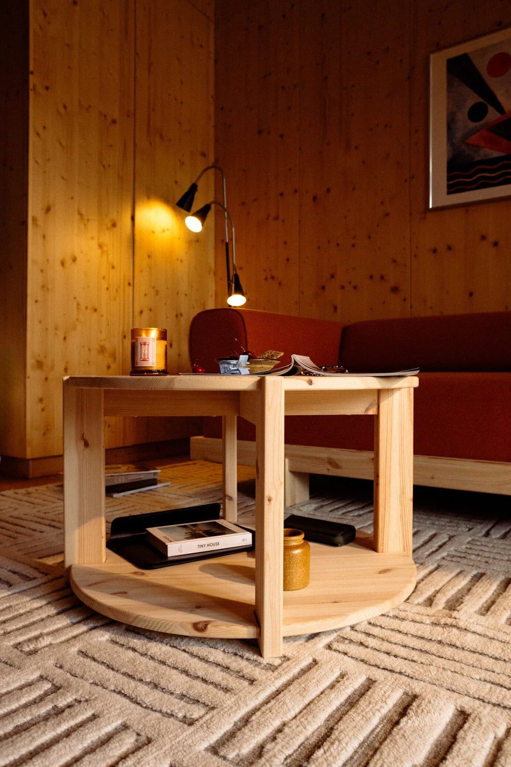 Tuck Coffee Table Round Karup / Τραπεζάκι Σαλονιού