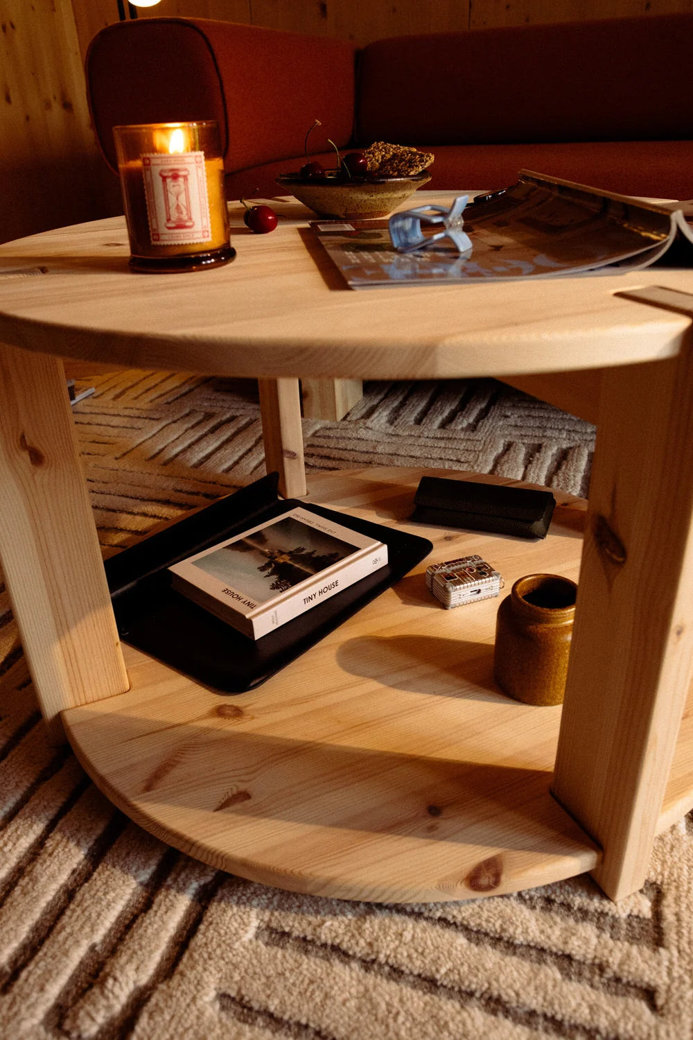 Tuck Coffee Table Round Karup / Τραπεζάκι Σαλονιού