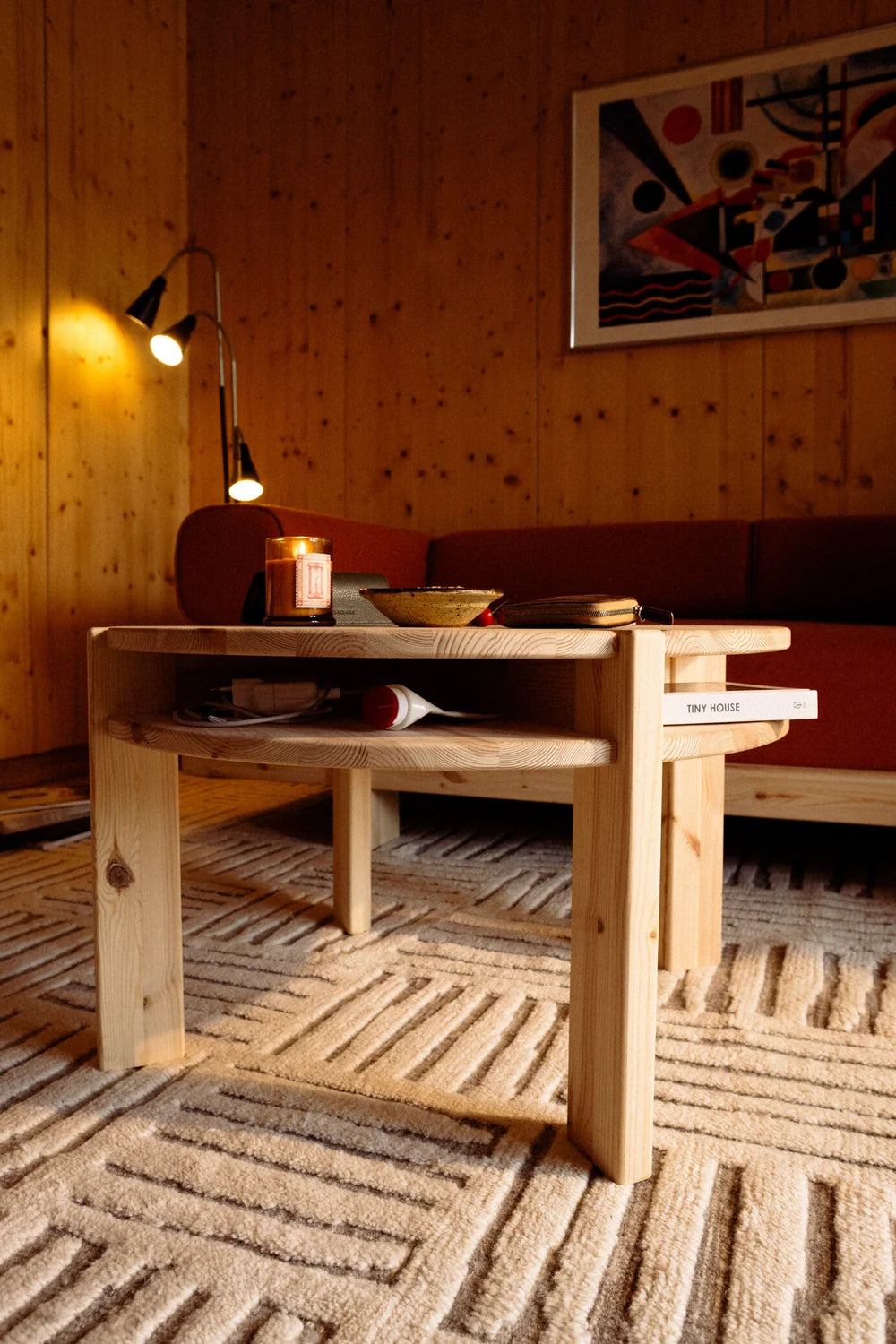 Tuck Coffee Table Round Karup / Τραπεζάκι Σαλονιού
