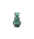 Johnson Vase, Green, Glass / Βάζο - sofa-bed-futon 