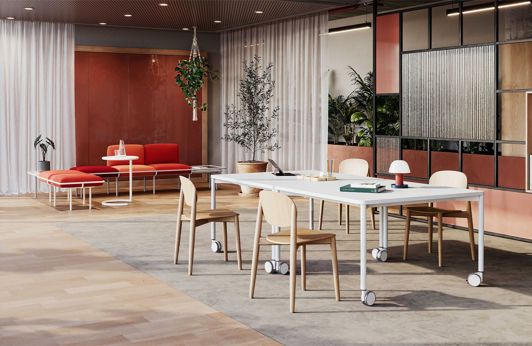 Harmo Καρέκλα Infiniti και τραπέζι Versable