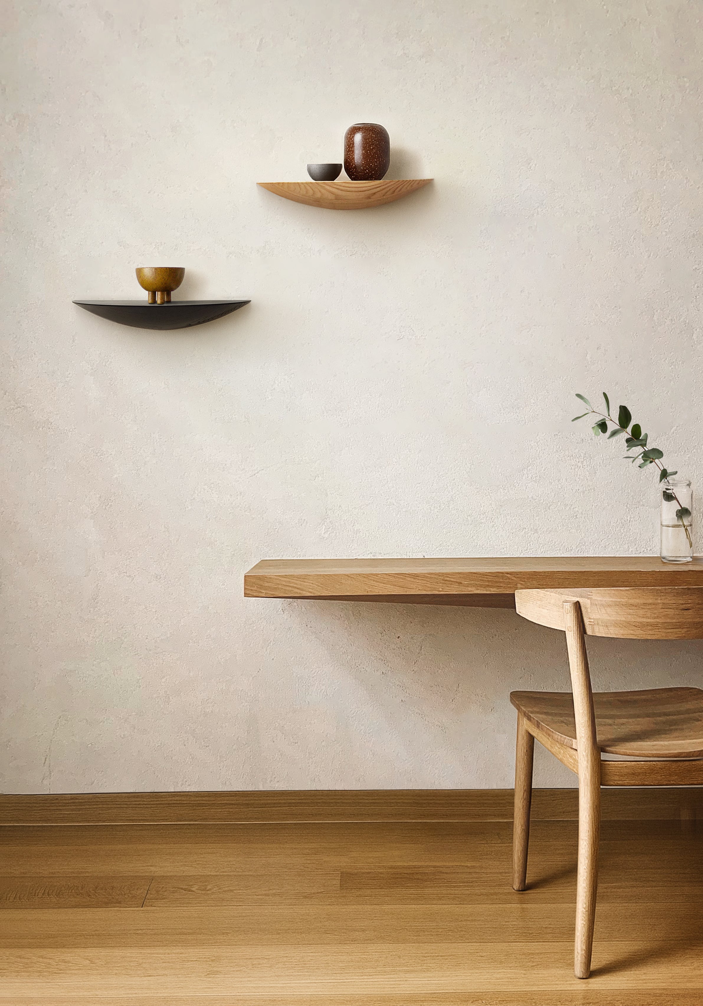 Vista wall shelf / Ξύλινο ράφι