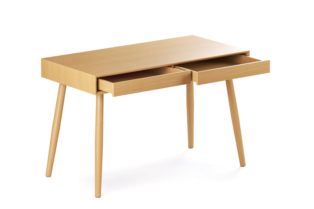 Wilson Desk Oak / Γραφείο με 2 συρτάρια