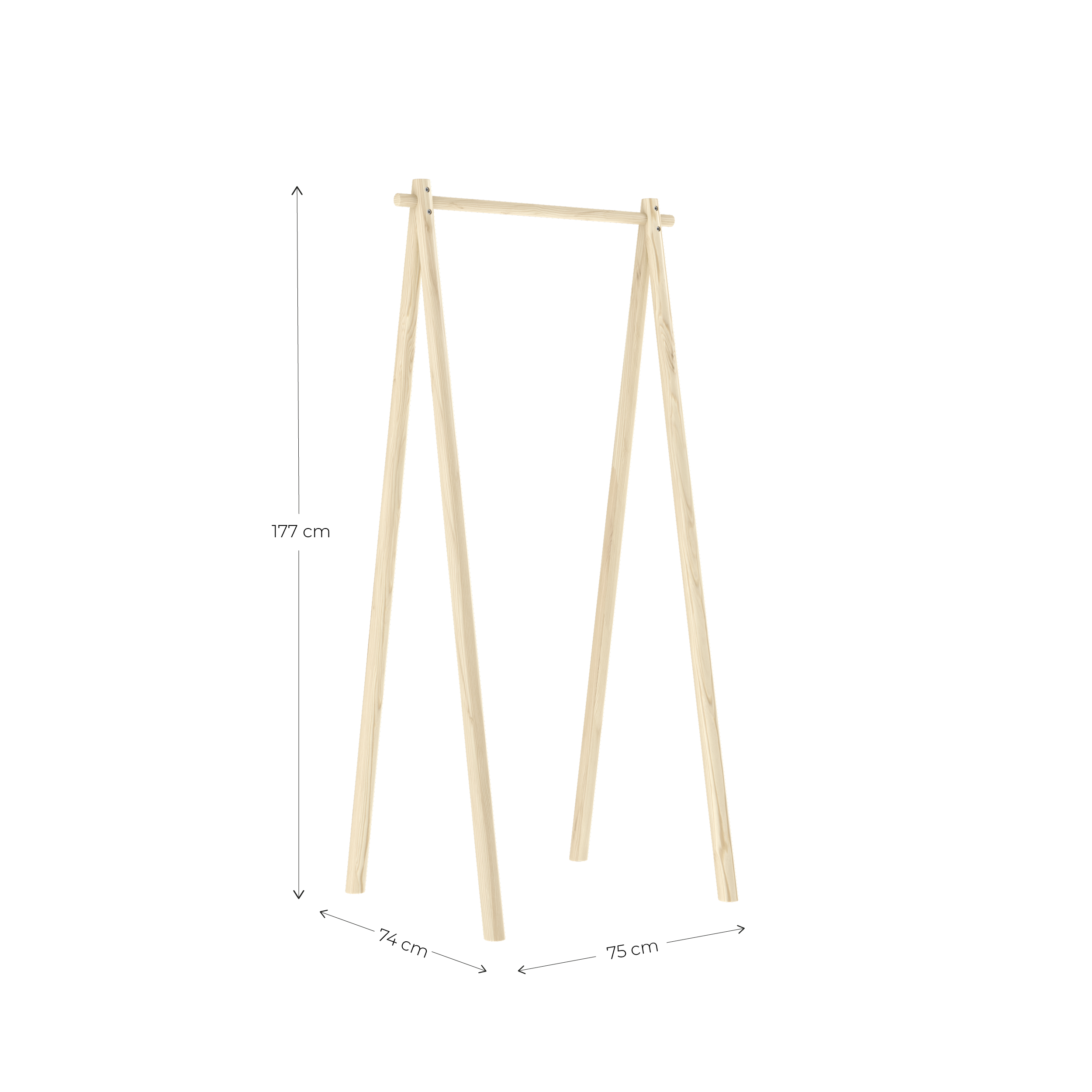 ΚΑΘΡΕΦΤΗΣ ΔΑΠΕΔΟΥ ΞΥΛΙΝΟΣ HONGI 75 KARUP DESIGN