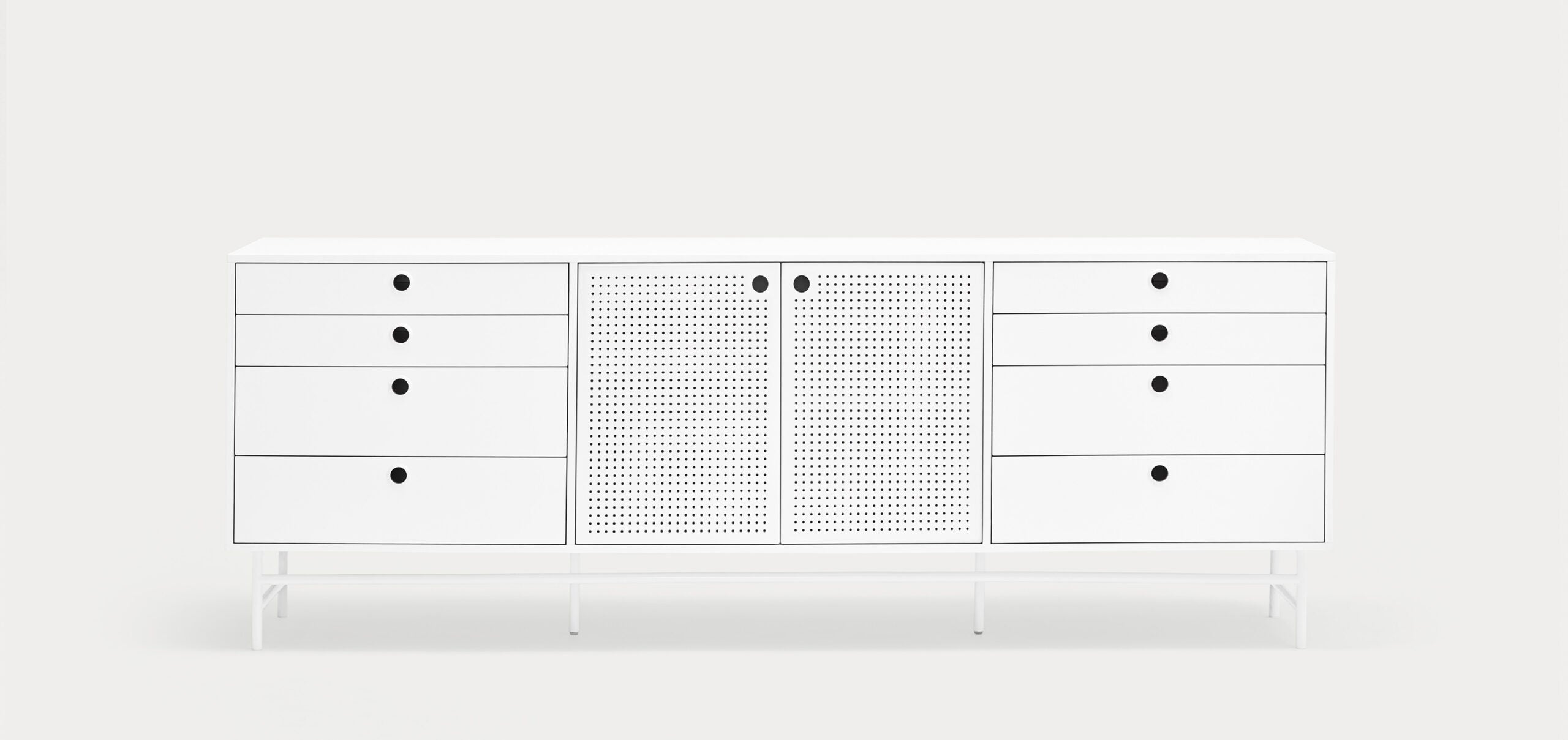 Μπουφές με συρτάρια και ντουλάπια