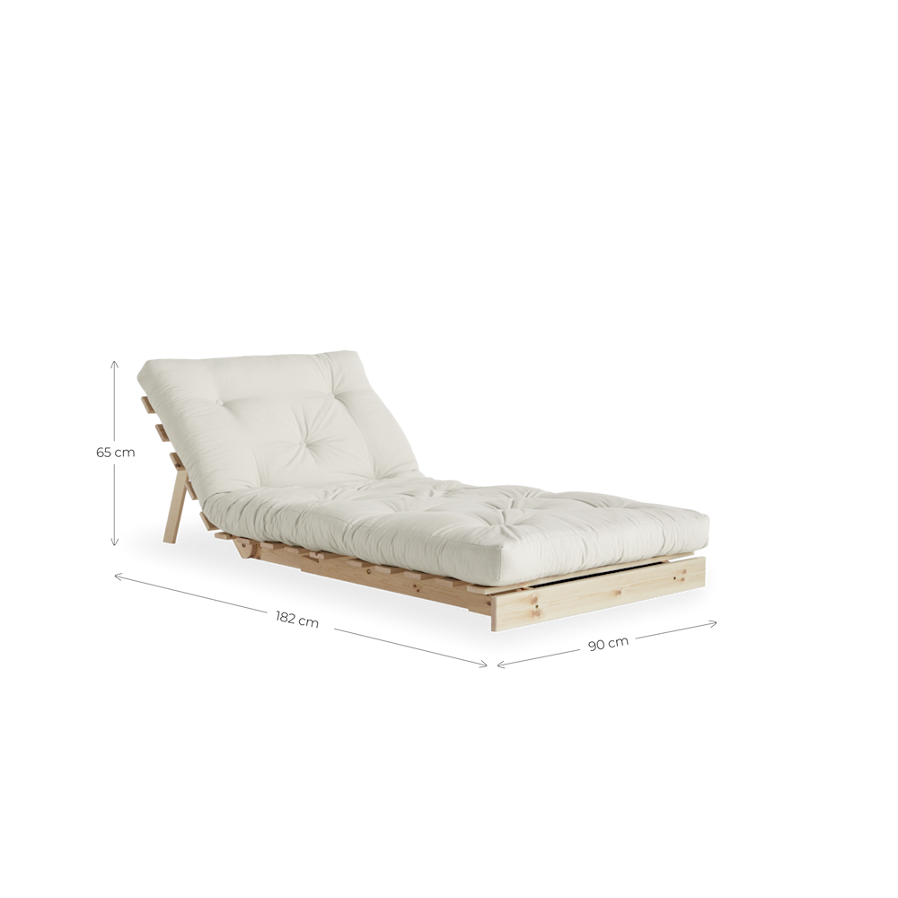 ROOTS 90 KARUP DESIGN ΠΟΛΥΘΡΟΝΑ-ΚΡΕΒΑΤΙ ΜΕ ΣΤΡΩΜΑ FUTON