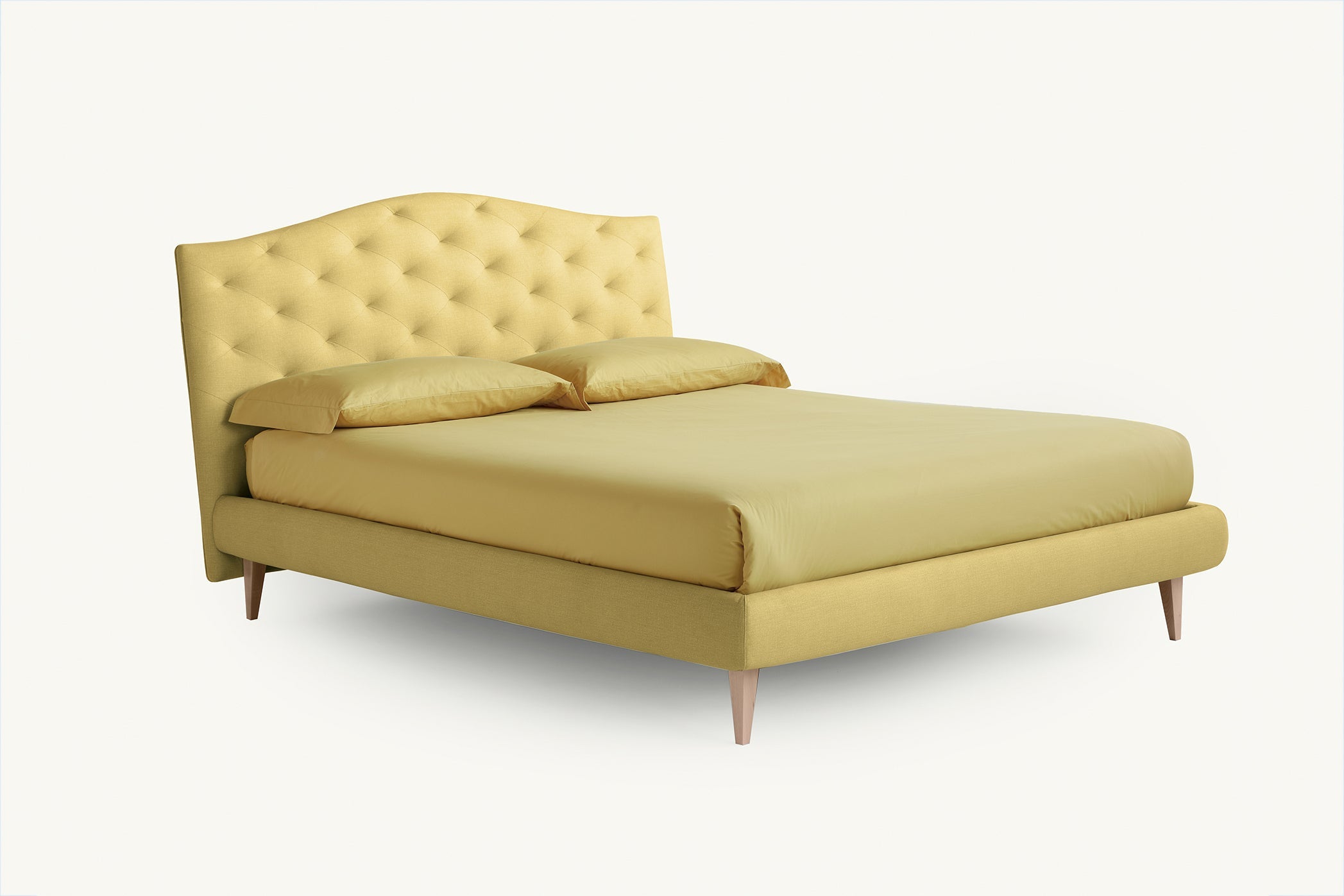 Ιταλικό ντυμένο κρεβάτι καπιτονέ