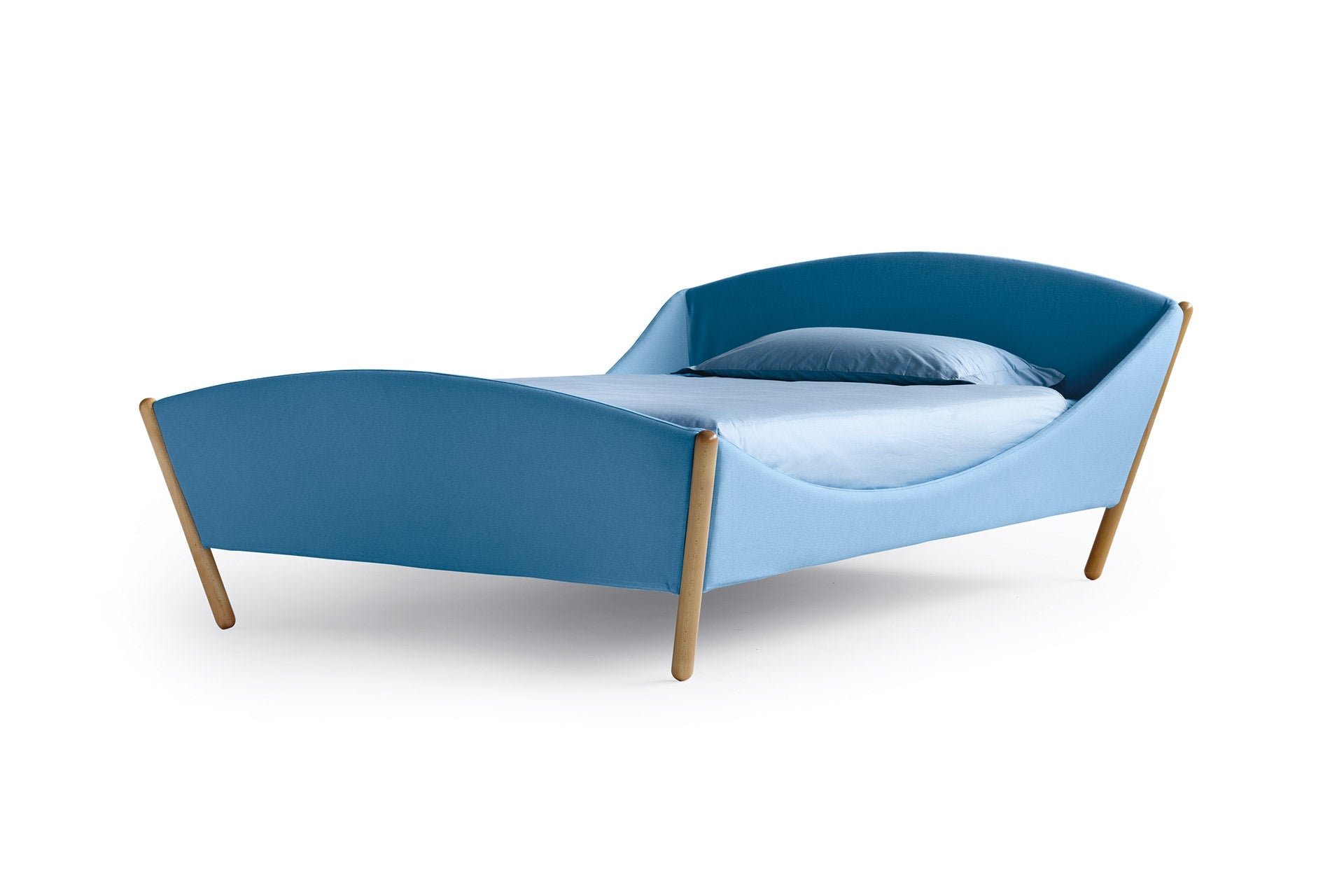 Διπλό ντυμένο κρεβάτι Noctis