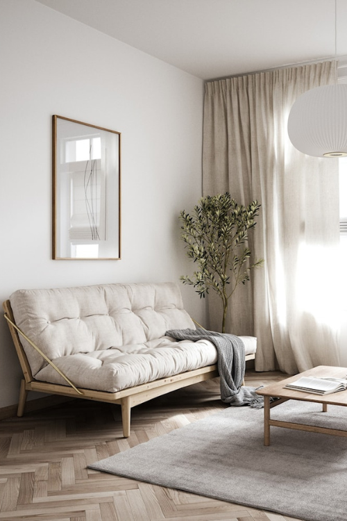 Καναπές κρεβάτι futon