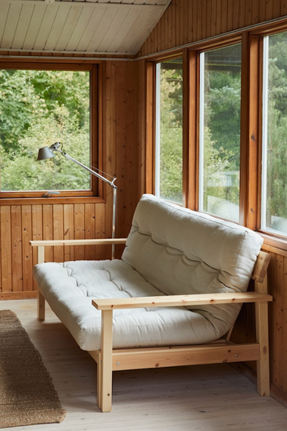 καναπές-κρεβάτι ξύλινος-futon
