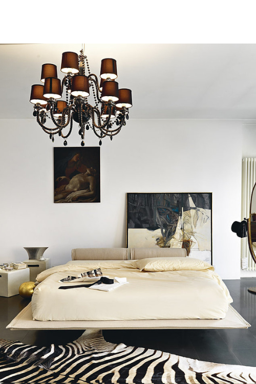 Διπλό Ντυμένο κρεβάτι Noctis