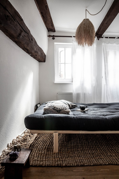 Pace Ξύλινο κρεβάτι Karup Design