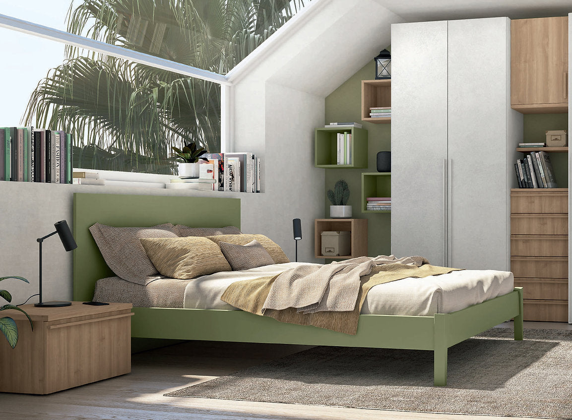 Ιταλικό ξύλινο κρεβάτι